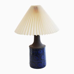 Ceramic Pottery Lamp by Jette Helleroe, Denmark, 1960s