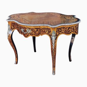 Viktorianischer Serpentinen Tisch im Louis XVI Stil