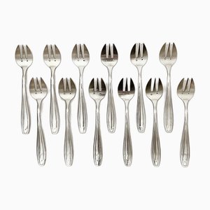 Forchette Oyster, set di 12