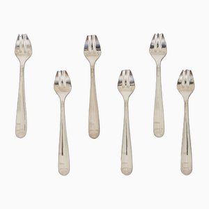 Oyster Forks from Christofle, Set of 6