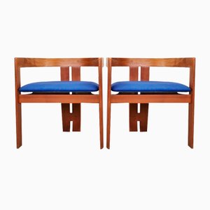 Chaises Pigreco par Tobia & Afra Scarpa pour Gavina, 1960s, Set de 2