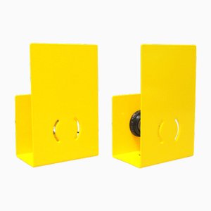Yellow Armilla Sconces by Vico Magistretti for Artemide, 1967, Set of 2