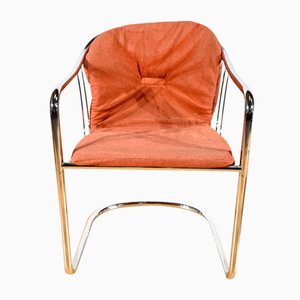 Stühle aus verchromtem Metall von Gastone Rinaldi für Rima, 1970er, 6er Set