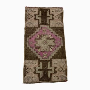 Petit Tapis Vintage Fait Main en Laine, 1960s