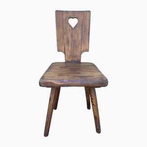 Vintage Wood Chair, 1960s