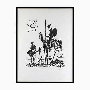 Pablo Picasso, Don Chisciotte (Combat pour La Paix), 1955, Litografia