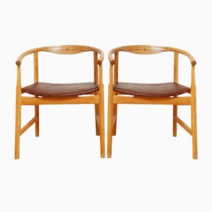Set of PP203 First Chairs by Hans J. Wegner for PP Møbler, 1970s