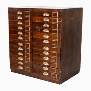 Vintage Engineers Drawer Unit, 1950s