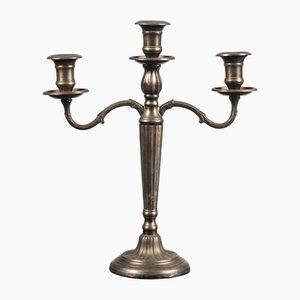 Candelabro de madera de Jordan Sheffield, años 50