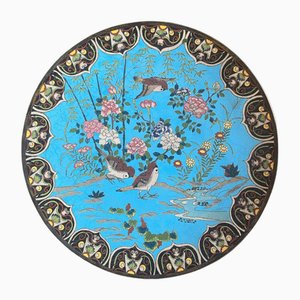 Piatto Meiji Cloisonné Giappone