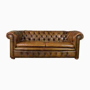 Chesterfield 2,5-Sitzer Sofa aus Leder