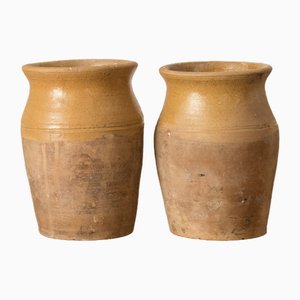 Pots Antiques, Italie, 1800s, Set de 2