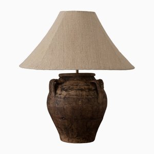 Antique Table Lamp in Ceramic