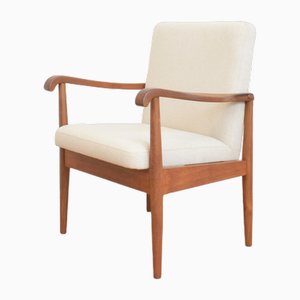 Fauteuil Mid-Century en Teck, Danemark, 1950s