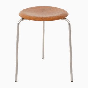 Taburete de Arne Jacobsen para Fritz Hansen, años 50