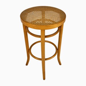 Cane and Bentwood Barstool, Austria, 1940s