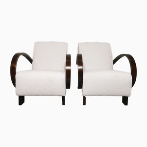 Set of Armchairs by Jindrich Halabala, 1940s