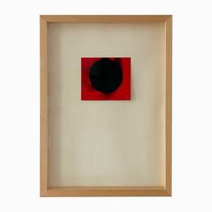 Otto Piene, Rauchbild, 1960, Kunstwerk auf Papier, gerahmt