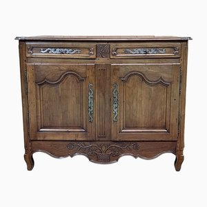 Louis XV Buffet in Cherry and Oak, Early 19th Century