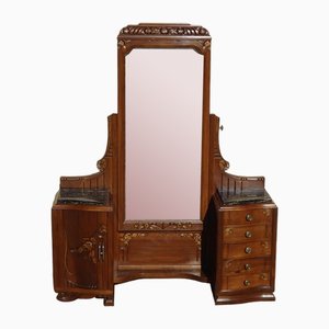Vintage Dressing Table with Tilting Mirror