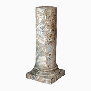 Antique Italian Brecciated Marble Column, 1800s