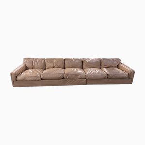 Set of Modular Leather Sofa by Pierluigi Cerri for Poltrona Frau, 1980s