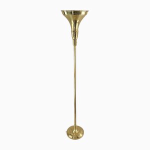 Brass Floor Lamp by Luminator Belge, 1930s