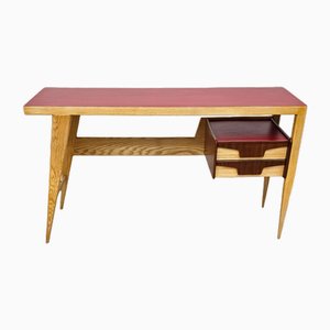 Mid-Century Schreibtisch aus Holz