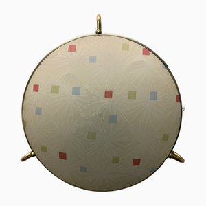 Mid-Century Ceiling Lamp with Graphic Pattern from Erco, 1950s