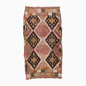 Vintage Turkish Kilim Runner Rug in Wool