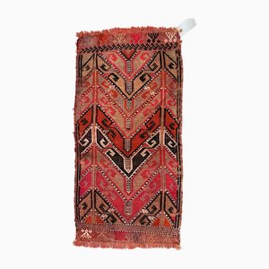 Vintage Turkish Kilim Runner Rug in Wool