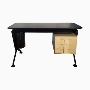 Arco 3-Drawer Desk by Studio BBPR for Olivetti Sintesis, Italy, 1963