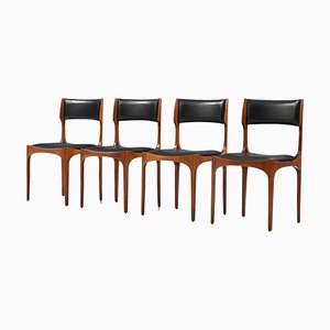 Elisbetta Dining Chairs attributed to Giuseppe Gibellei, Italy, 1963, Set of 4
