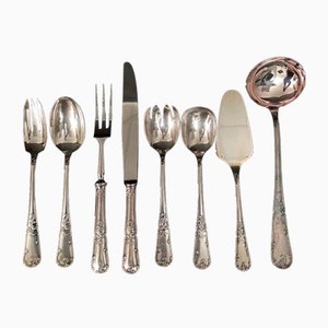 Silver Plated Metal Service by François Frionnet, Set of 131