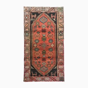 Vintage Rug with Animal Motifs