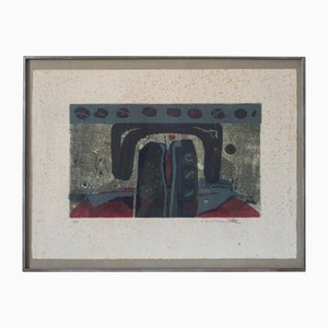 Abstract Composition, 1970s, Etching