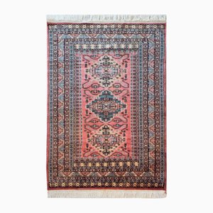 Alfombra oriental vintage hecha a mano