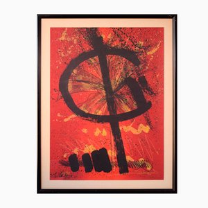 Abstract Composition, 1980s, Lithograph