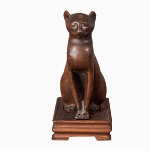 Egyptian Style Bronze Cat