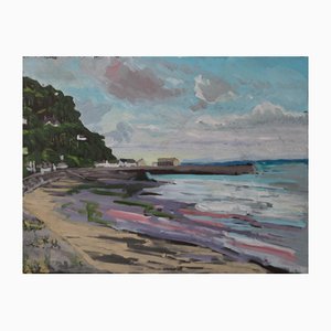 Minehead, Somerset Seascape, XX secolo, Olio su tavola