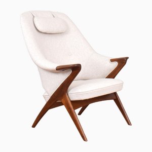 Mid-Century Teak Bravo Stuhl von Sigurd Resell für Rastad & Relling, 1957