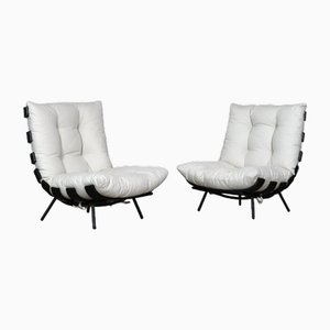 Set of Costela Lounge Chairs by Carlo Hauner and Martin Eisler from Forma, 1956