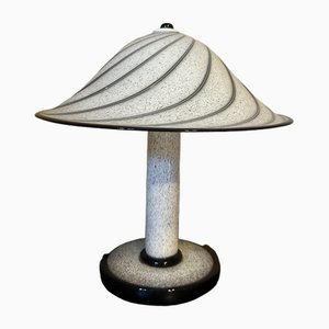 Lámpara de mesa de cristal de Murano, años 50