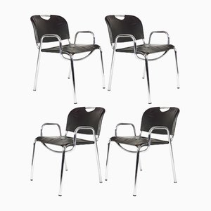Model 2062 Dining Chairs by Achille Castiglioni & Marcello Malein for Zanotta, 1967, Set of 4