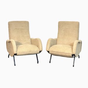 Lounge Chairs attributed to Marco Zanuso for Arflex, Italy, 1960s, Set of 2