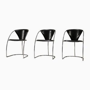 Dining Chairs Model Linda from Arrben, Italy, 1982, Set of 3