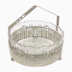 Art Nouveau Fruit Basket, 1890s