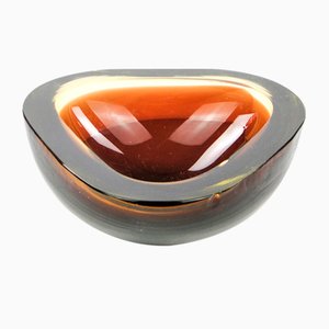 Caja de herramientas italiana Art Déco de cristal de Murano, años 50