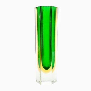 Italian Vase in Murano Glass from Mandruzzato, 1950s