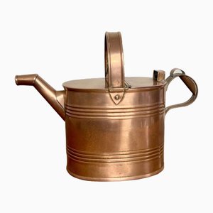 Antique Edwardian Copper Watering Can, 1900s